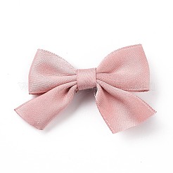 Однотонная заколка из ткани аллигатора с бантом&nbsp;LS-PHAR-D013-04A