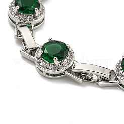 Браслеты из латуни с покрытием из латуни и циркония&nbsp;BJEW-H604-02P-01