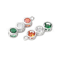 Латунные микро проложить кубического циркония подвески&nbsp;KK-D357-14P