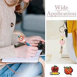 16шт 16 стиля яблоко силиконовые фокусные бусины&nbsp;SIL-CJ0002-24