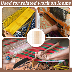 12 шт. деревянные палочки для поделок&nbsp;AJEW-BC0010-05B