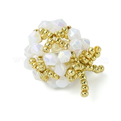 Рождественские бусины бисерные подвески&nbsp;PALLOY-MZ00299-02