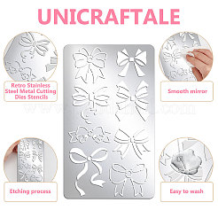 Трафареты для резки металла в стиле ретро из нержавеющей стали&nbsp;DIY-WH0242-394