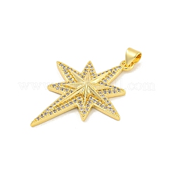 Покрытие стойки латунь микропаве прозрачные подвески из кубического циркония&nbsp;KK-K341-72G