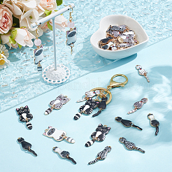 32шт 8 стиля подвески из сплава с эмалью&nbsp;FIND-WR0012-14