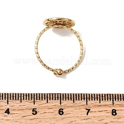 Регулируемые манжеты из нержавеющей стали 304 с открытыми кольцами&nbsp;LS-RJEW-H264-02G