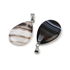 Окрашенные натуральные агатовые подвески&nbsp;G-G202-09C