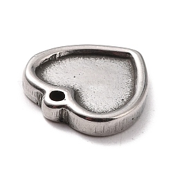 Подвески-кабошоны из не тускнеющей нержавеющей стали 304&nbsp;LS-STAS-B024-67P