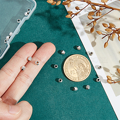 20 шт. 925 бусины-разделители из стерлингового серебра&nbsp;STER-AR0001-26