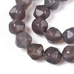 Природный агат бисер нитей&nbsp;G-T121-08G