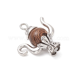 Подвески из натурального дерева венге&nbsp;PALLOY-JF04076