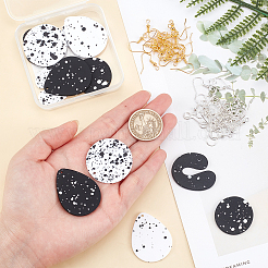 Набор для изготовления подвесных сережек с росписью для девочек и женщин&nbsp;DIY-OC0007-65