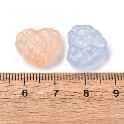 Светящиеся прозрачные акриловые бусины&nbsp;MACR-L015-15E