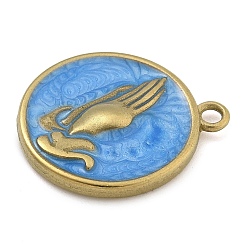 Подвески из нержавеющей стали 304 с эмалью&nbsp;LS-STAS-M084-09G-01