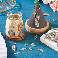 100шт 10 стиля подвески из сплава в тибетском стиле&nbsp;TIBE-TA0001-34