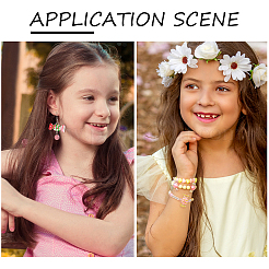 14шт 7 стиля прозрачные акриловые бусины&nbsp;FIND-TA0002-42