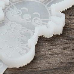 Силиконовые Молды для подвесок в виде пасхального кролика&nbsp;LS-SIL-Z018-06B