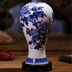 Плоская круглая резная подставка из цельного дерева&nbsp;ODIS-WH0020-82