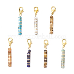 7 шт. подвесные украшения из смешанных натуральных и синтетических камней&nbsp;HJEW-JM03689