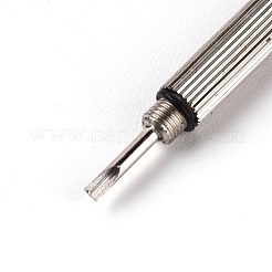 Железный мини-брелок отвертка для очков&nbsp;TOOL-WH0130-89