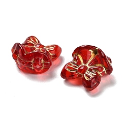 Прозрачные акриловые бусины&nbsp;MACR-K359-35F