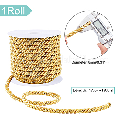 Полиэфирные шнуры&nbsp;NWIR-WH0013-01B-01