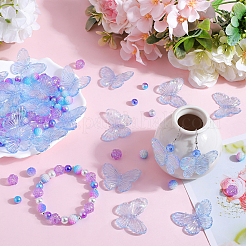 100шт 4 стиля акриловые бусины&nbsp;OACR-SC0001-66