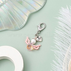 Стеклянные бусины ангела&nbsp;HJEW-MZ00109-04