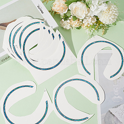 Водонепроницаемый ПВХ цветочный узор классическая гитара резонаторное отверстие кольцо рот колесо наклейка&nbsp;DIY-WH20058-13A