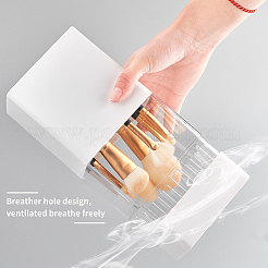 Абс с пластиковым контейнером для хранения косметической щетки&nbsp;AJEW-WH0168-18C