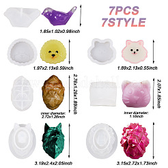 7 шт. 7 силиконовые Молды&nbsp;DIY-BG0001-58