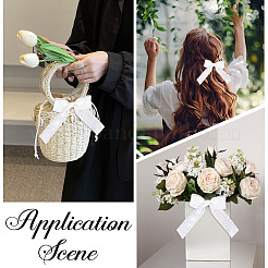 10 ярд полиэстеровой кружевной ленты с оборками&nbsp;DIY-CY0001-23E