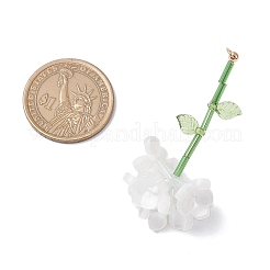 3 шт. подвески из смоляных цветов 3 цветов&nbsp;PALLOY-TA00251