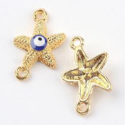 Сплав эмаль сглаз линки соединители&nbsp;ENAM-Q032-05