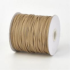 Экологически чистый корейский вощеный шнур из полиэстера&nbsp;YC-P002-3mm-1127