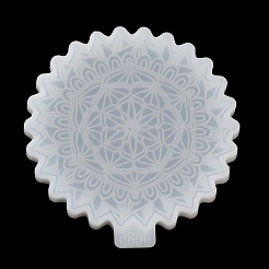 Мандала цветок коврик для чашки силиконовые Молды&nbsp;LS-SIMO-H144-01A
