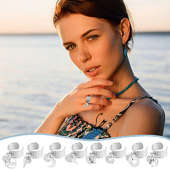 Кольца-манжеты из нержавеющей стали 304&nbsp;RJEW-UN00039