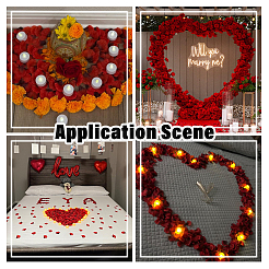 100 г атласных искусственных лепестков роз&nbsp;DIY-SP0005-68H