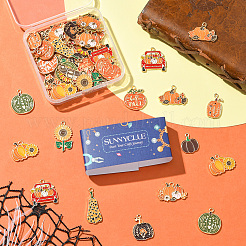 56 шт. 14 стиля подвески из сплава ко Дню благодарения&nbsp;ENAM-SC0006-78