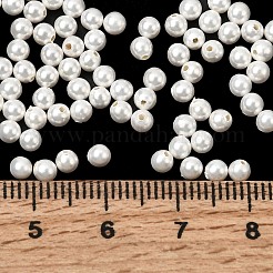 Жемчужные бусины с гальваническим покрытием&nbsp;BSHE-B008-05A-3mm