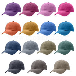 15 шт. двухцветная кепка для мужчин&nbsp;AJEW-WA0001-55