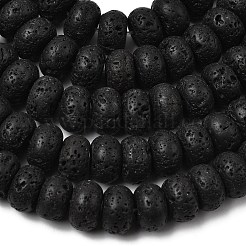 Бусы из натуральной лавы&nbsp;G-A280-A18-03