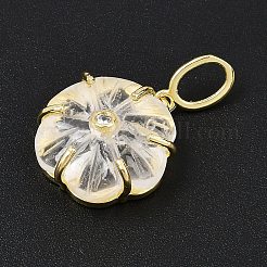 Резные подвески из натуральных кристаллов кварца&nbsp;G-G330-01G-05