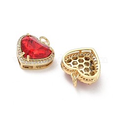 Латунные микро проложить кубического циркония подвески&nbsp;KK-C252-02C-G