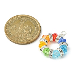 Подвески из граненого стекла&nbsp;PALLOY-TA00065-02