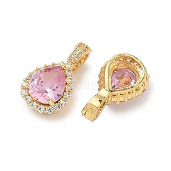 Латунные микро проложить кубического циркония подвески&nbsp;KK-Z139-09G