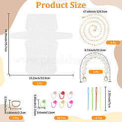 Наборы для изготовления пластиковых сумок для вязания крючком своими руками&nbsp;DIY-CP0012-65