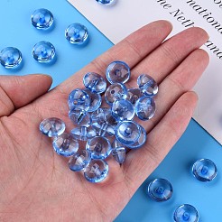 Прозрачные акриловые бусины&nbsp;MACR-S373-110-B02