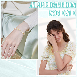 3 шт. латунный прозрачный кубический цирконий прямоугольный слайдер браслет изготовление&nbsp;BJEW-BBC0001-19