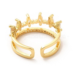 Прозрачная корона из кубического циркония&nbsp;KK-H439-07G